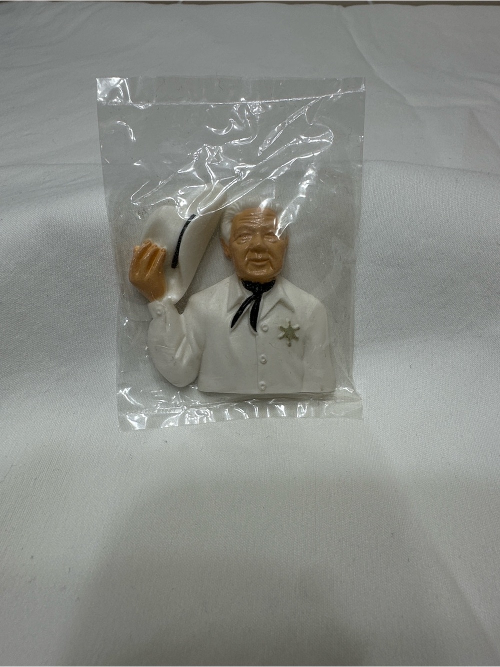 White Sheriff Figurine refrigerator magnet Home Decor